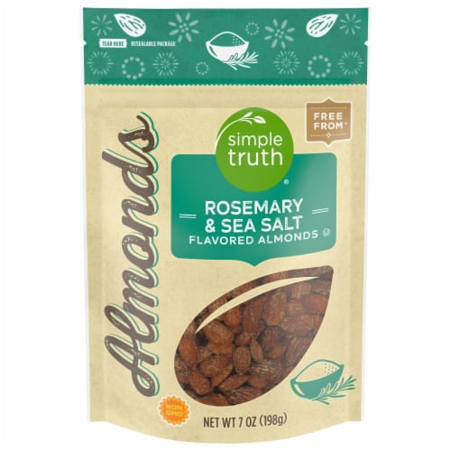 Simple Truth Rosemary & Sea Salt Almonds - 7 oz - Walmart.com
