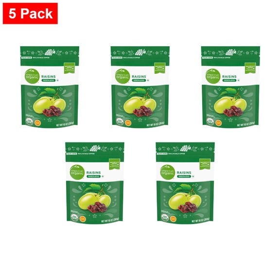 Simple Truth Seedless Raisins 10 oz - 5 Pack