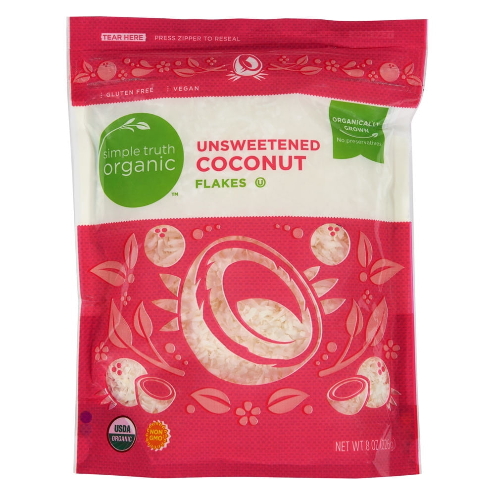 Simple Truth Unsweetened Coconut Flakes 8 oz