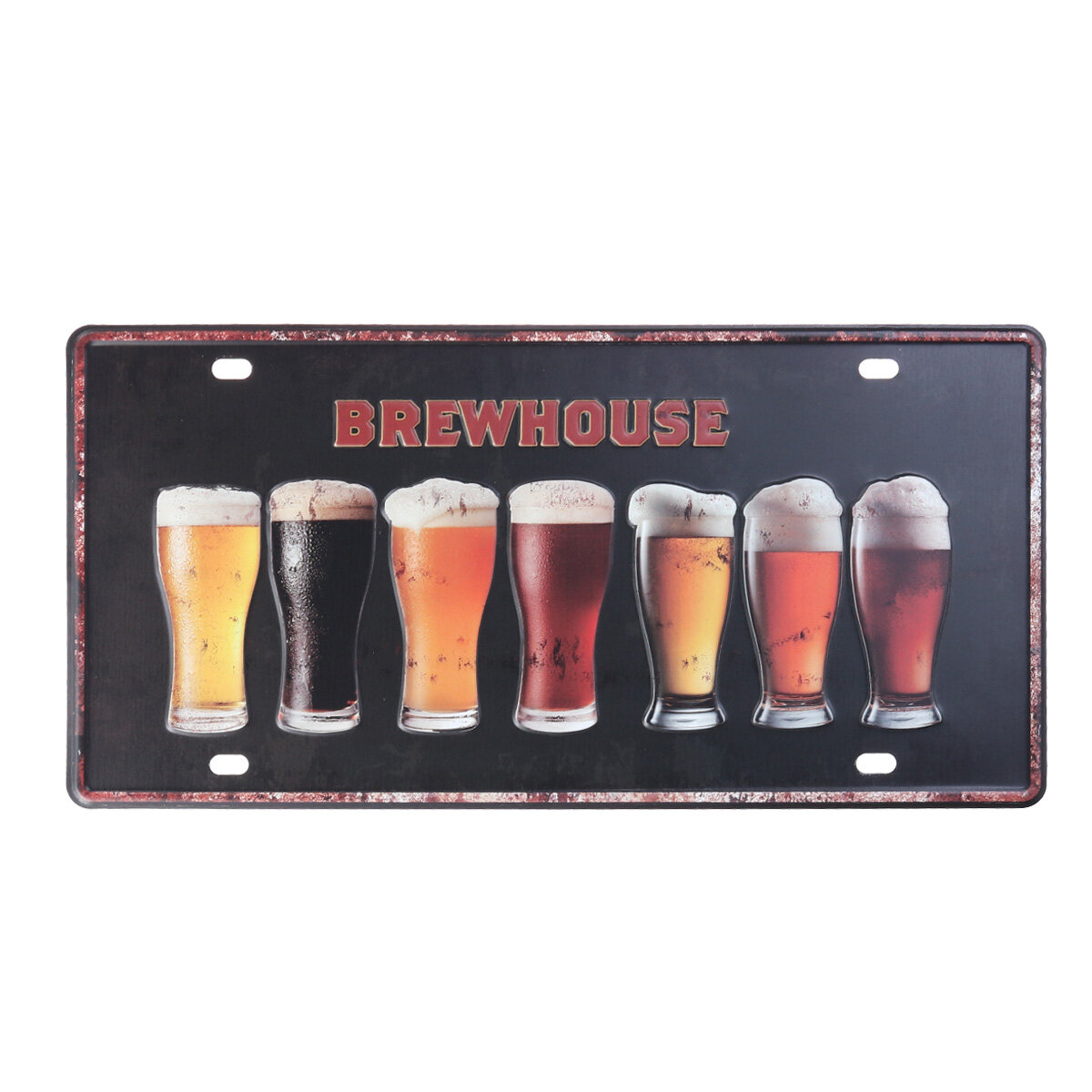 Simple Truth Vintage Decorative Signs Tin Metal Iron Car Sign Painting