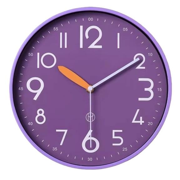 Simple Wall Clock for Home Living Room, Quiet and Luxurious, No Need for Punching Wall Clock, Suitable for Living Room, Study, Bedroom.