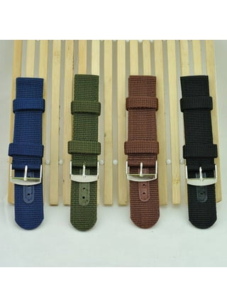  Nice Pies Nylon Quick Release Watch Bands,Replacement Canvas  Fabric Sport Strap,20/22/24mm Military Style Wristband for Men Women Watch