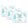 Simple Water Boost Cleansing Wipes Hydrating Makeup Remover For