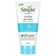 Simple Water Boost Micellar Face Wash 150ml for normal to dry skin
