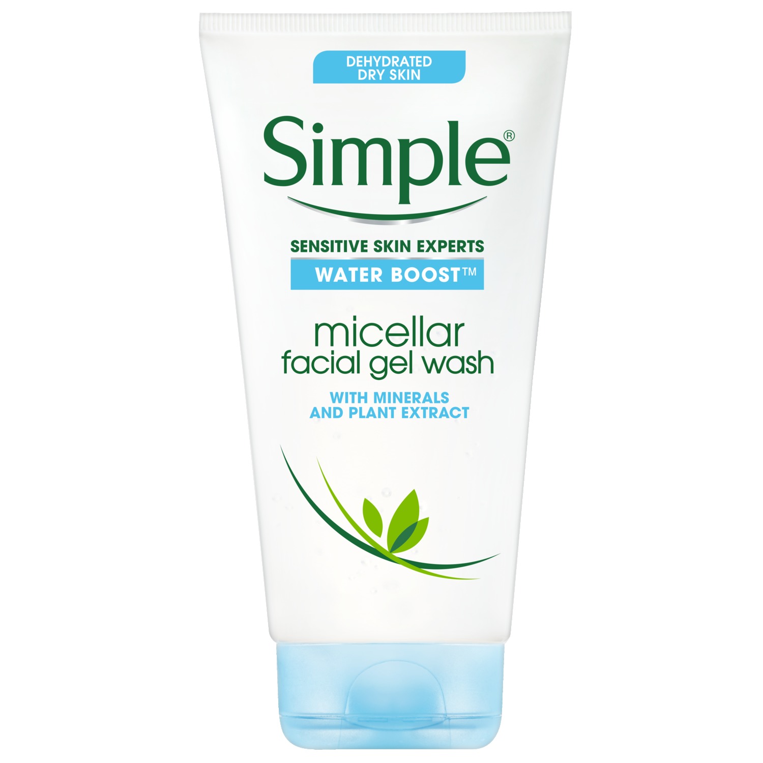 Simple Water Boost Sensitive Skin Micellar Facial Gel Wash, 5 oz - image 1 of 9