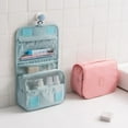 thumbnail image 1 of Simple Waterproof Travel Large Capacity Hook Washing Bag Hand Washing Cosmetics Storage Bag, 1 of 8