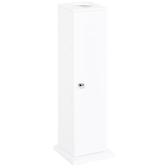 Simple White - Toilet Paper Storage - Bathroom Space - Seamless and Sturdy Organizer