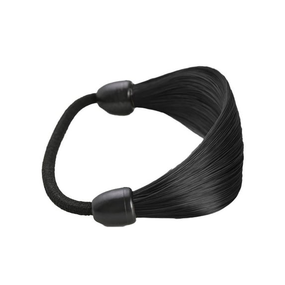 Carroterr Simple Wig Hair Band Women Girl's Straight Wig Elastic Band Hair T8O2 C0B6