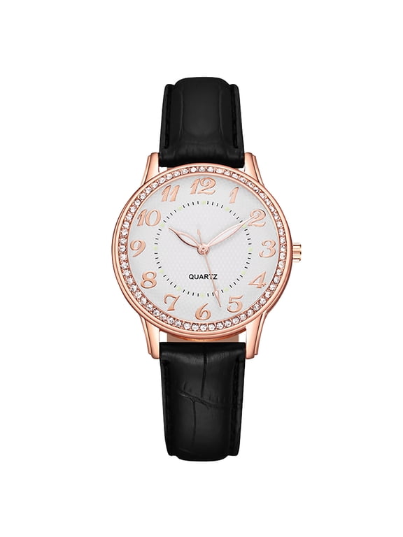Simple Women Watches Luxury Design Leather Watch Ladies Quartz Wristwatch Womens Small Round Dial Clock Reloj Mujer