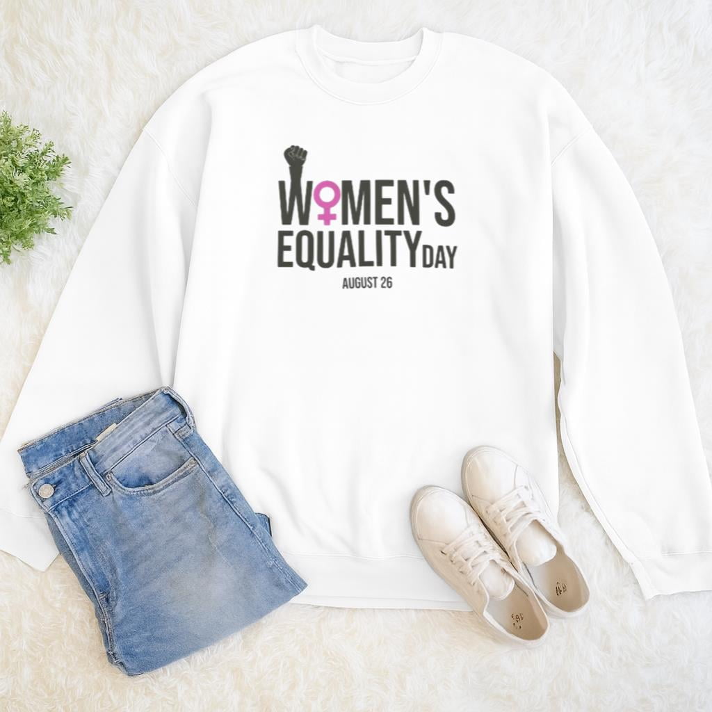 Simple Womens Equality Day Celebration Themed Present Graphic Design Simple womens equality day celebration themed present graphic design