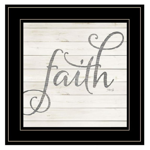 Simple Words Faith by Marla Rae Printed Wall Art Wood Multi-Color