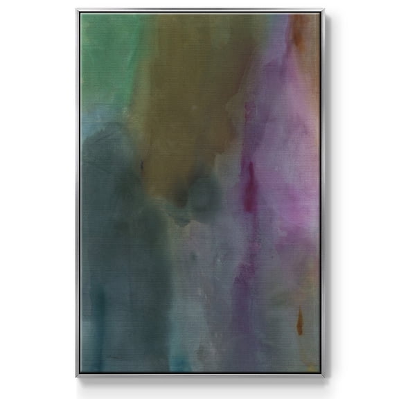 Simple Yet Affecting Framed Premium Gallery Wrapped Canvas - Ready to Hang - 17 x 25 - Silver Floating Frame