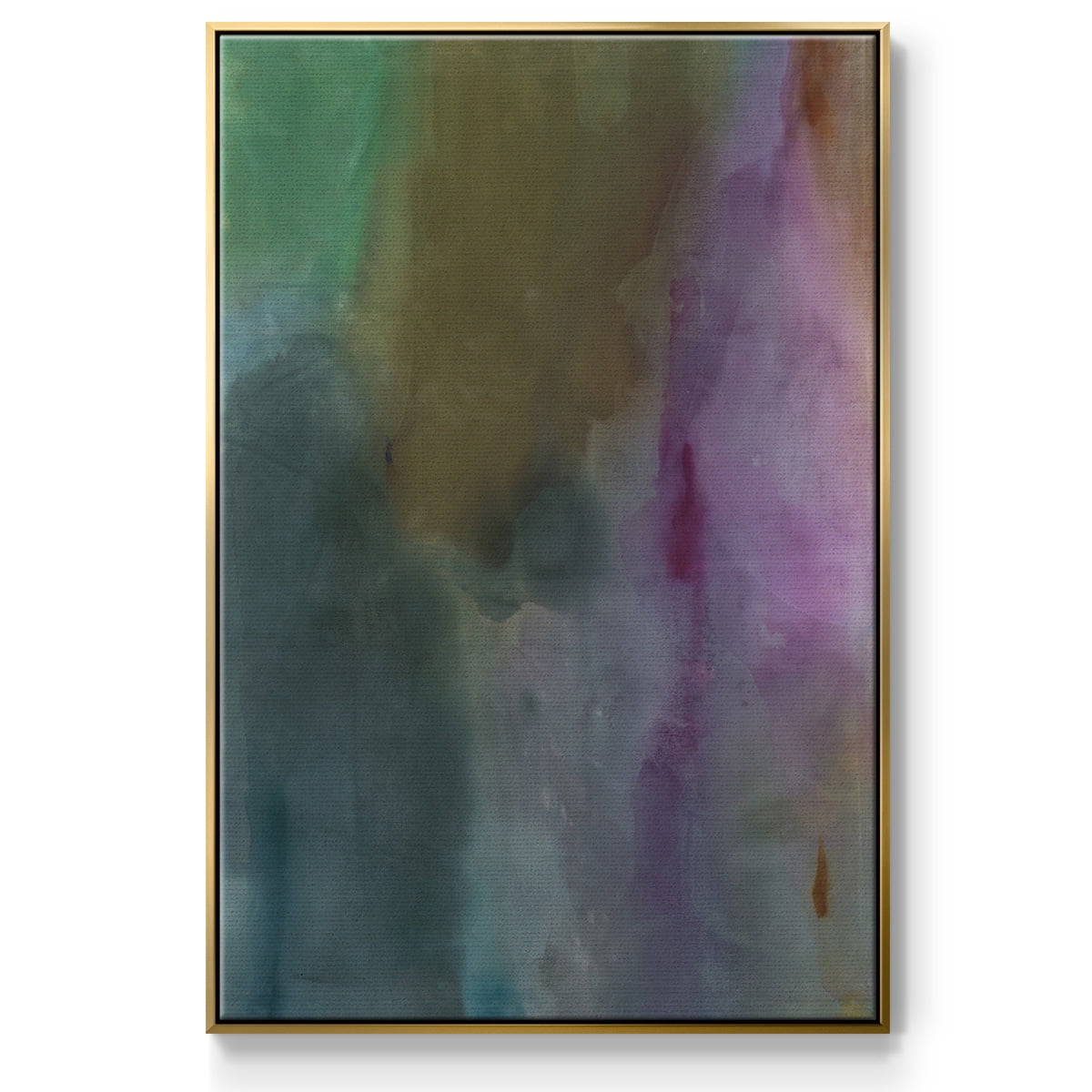 Simple Yet Affecting Framed Premium Gallery Wrapped Canvas - Ready to Hang - 25 x 37 - Gold Floating Frame
