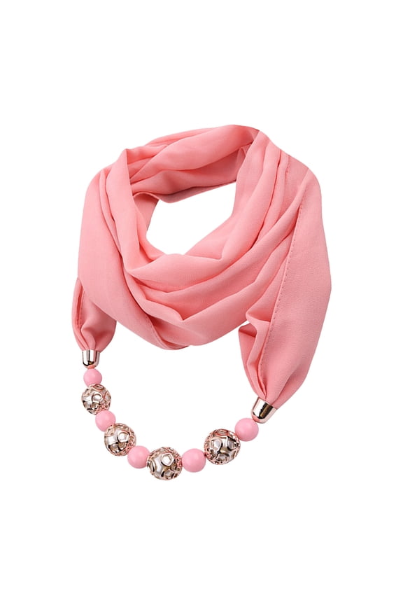 Simple and Fresh Chiffon Soft Scarf Necklace, Small Scarf for Neck, Sun Protection, Lightweight and Comfortable for Women