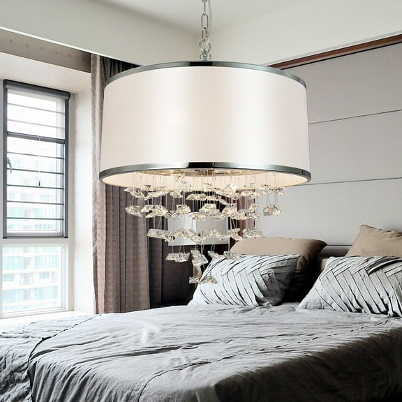 Simple and elegant 4-head crystal room chandelier