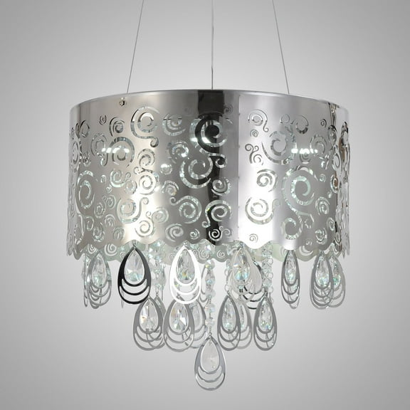 Simple and elegant modern crystal chandelier ceiling light