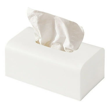 Simple box for household napkins, large, white