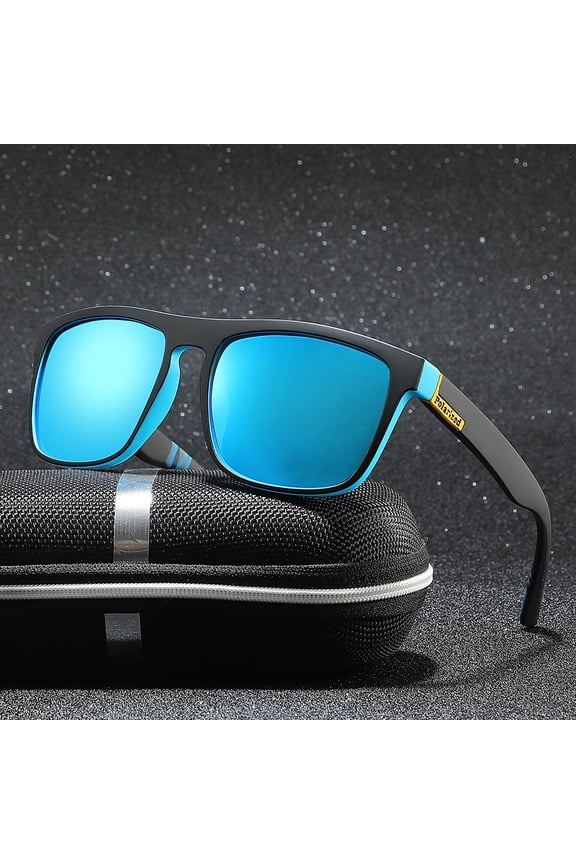 Simple and casual neutral style glasses - blue frame, slim face design! Suitable for contemporary campus men and women. Perfect for the start of the school year and autumn fashion!