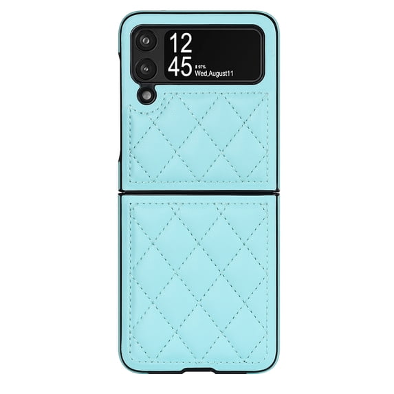 Simple fashion leather pattern phone case for Oppo findn3 flip