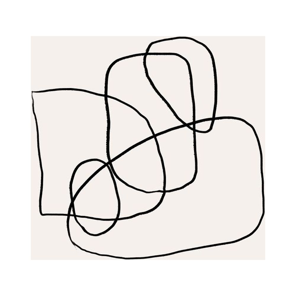 "Simple lines" Giant Art Aluminium 72"x54"