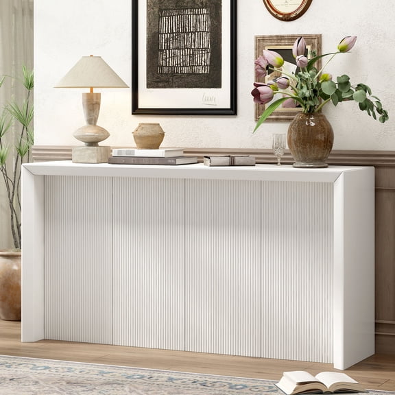 Simple lines, decorative wavy pattern - In study, creates visual contrast