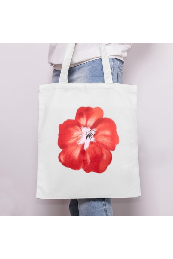 Simple pattern Customizable Eco-Friendly Canvas Tote Bag  Reusable Large Shoulder Bag for Shopping, Travel & Daily Use 13.8*15.7in/35*40cm