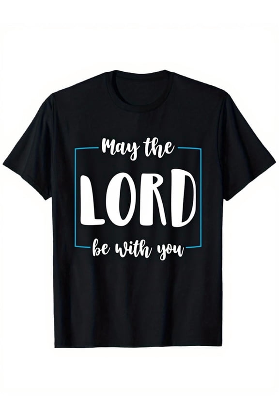 Simple street fashion cool, creative series printing, loose men's T-shirt short sleeve 100% pure cotton new black