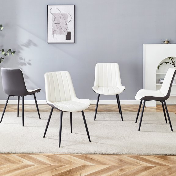 Simple yet Modern Design / Different Room Placement / Four-Piece Dining Chair Set