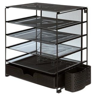 Letter Trays in Desk Organization Beige Walmart