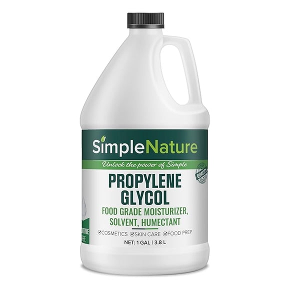 SimpleNature Propylene Glycol Food Grade Solvent, 1 Gallon Jug