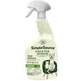 thumbnail image 1 of SimpleSource® Flea & Tick Home & Pet Spray, Kills Fleas, Flea Eggs, Flea Larvae, & Ticks, Kills 
& Repels Mosquitos, 32oz Bottle, 1 of 9