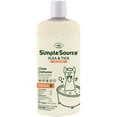 thumbnail image 1 of SimpleSource® Flea & Tick Shampoo for Dogs, Kills Fleas, Flea Eggs, Flea Larvae, & Ticks, & Mosquitos, Cleans & Deodorizes, 12oz Bottle, 1 of 9