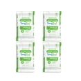 thumbnail image 1 of Simpleaf Flushable Wet Wipes Aloe Vera| Eco-Friendly, Paraben & Alcohol Free | Hypoallergenic & Safe for Sensitive Skin | Soothing Aloe Formula | (4 x 25 Counts Convenient Pack) 100 Counts Total, 1 of 4