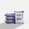 thumbnail image 1 of Simpleaf Flushable Wet Wipes | Eco- Friendly, Paraben & Alcohol Free | Hypoallergenic & Safe for Sensitive Skin | Soothing Aloe Vera Formula with Lavender Scent | (25-Count) 4 Pack…, 1 of 18