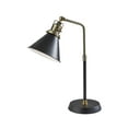 thumbnail image 1 of Simplee Adesso Arthur Desk Lamp Black & Antique Brass Metal, 1 of 5