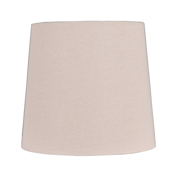 Simplee Adesso Beige Uno Lamp Shade, 11"H x 12"D, Transitional, Adult Office Or Dorm Room Use