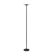 Simplee Adesso Brand RGB Black Floor Lamp, 6 Different Automatic Color Change, Modern Design, New