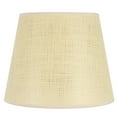 thumbnail interactive-video image 1 of Simplee Adesso Rattan Paper Uno Lamp Shade, 11"H x 14"D, Transitional, Adult Office, Dorm Room, 1 of 8
