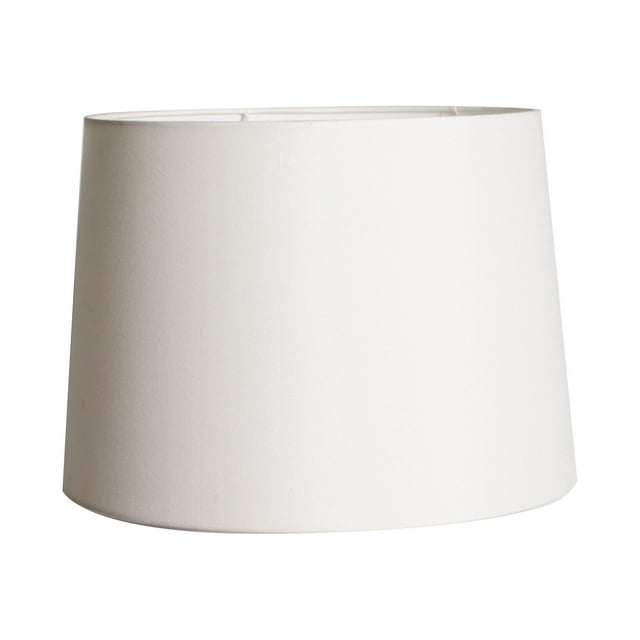 Simplee Adesso White Fabric Uno Lamp Shade, 10