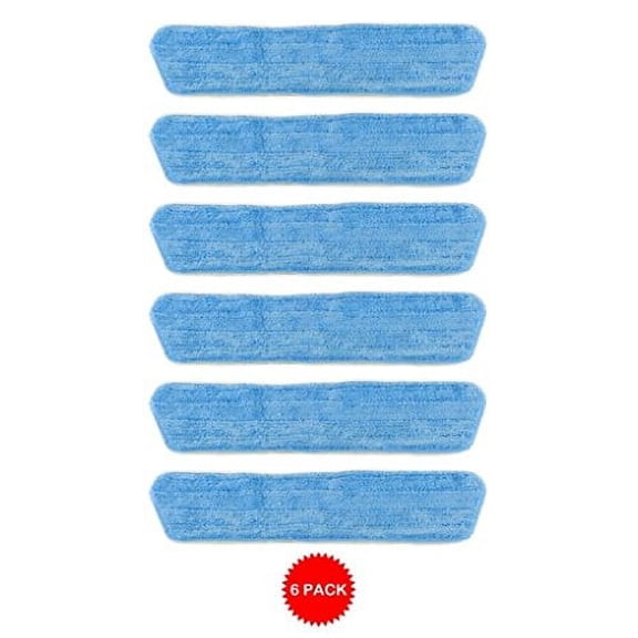 Simplee Cleen Household Swivel Mop Microfiber Dust Pad (6 Pack)