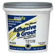 thumbnail image 1 of Simplefix TAGWQT 1 Quart Bright White Pre-Mixed Adhesive &amp; Grout10, 1 of 1