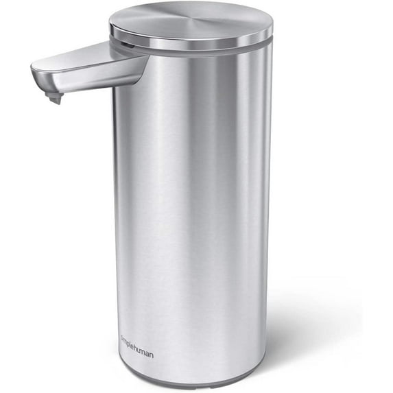 Simplehuman Large Rechargeable Automatic Soap Dispenser Touchless, 14oz