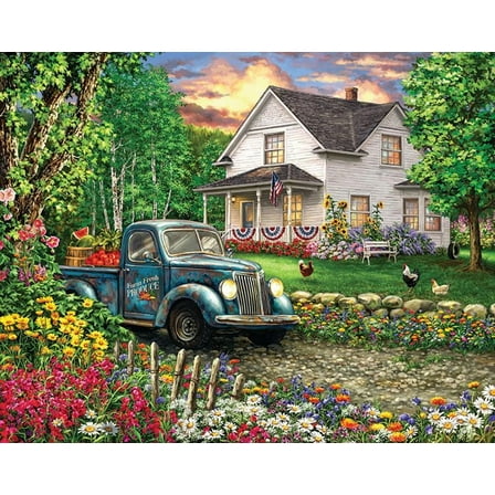 Springbok's Simpler Times 2000 Piece Puzzle for Adults
