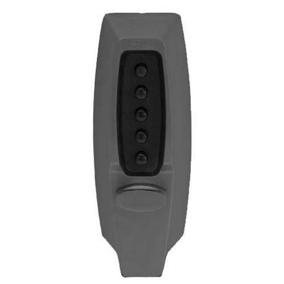 Simplex 7106-19 Pushbutton Keyless Latch Lock - Black