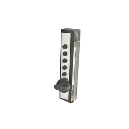 Simplex Cabinet Lock - Satin Chrome