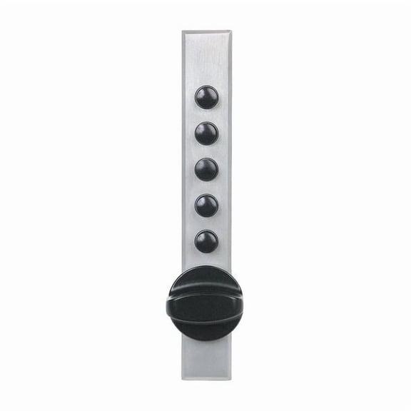 Mechanical Lock,Satin Chrome,5 Button 9622C2126D41