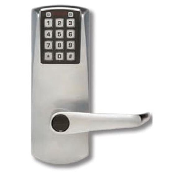 Simplex E2066BLL-626 1.25 in. 2000 Mortise No Deadbolt Faceplate Non-Handed - Satin Chrome
