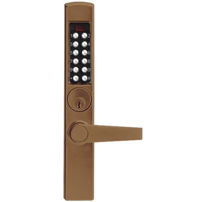 Simplex E3765BNL-744 Electronic Pushbutton Lever Lock with Best Core ...