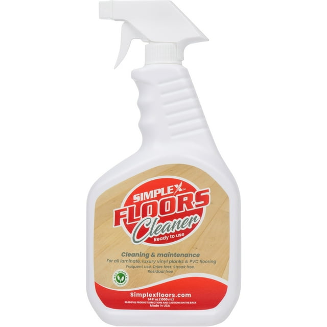 Simplex Floors Floor Cleaner Laminate, Luxury Vinyl Planks & PVC