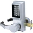thumbnail image 1 of Simplex LL1011-026 Pushbutton Lever Lock with No Key Override - Bright Chrome, 1 of 1